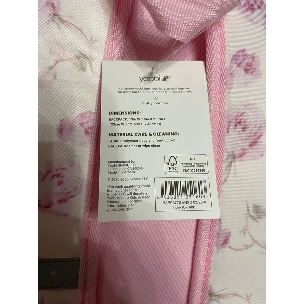 LoveShackFancy x Yoobi charm cottagecore